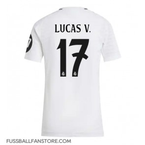 Real Madrid Lucas Vazquez #17 Replik Heimtrikot Damen 2024-25 Kurzarm